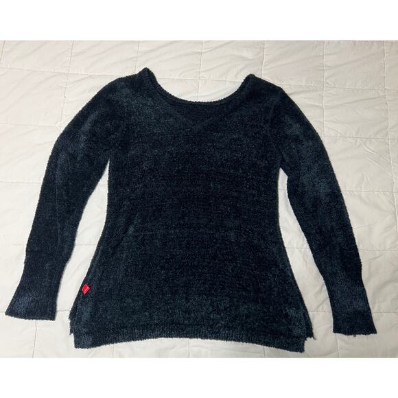 Josie Natori Women’s Tunic Sweater Black Size Small - Picture 2 of 11